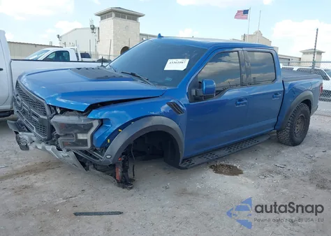 2019 Ford F-150 Raptor из США, поврежденный, VIN 1FTFW1RG9KFC06724